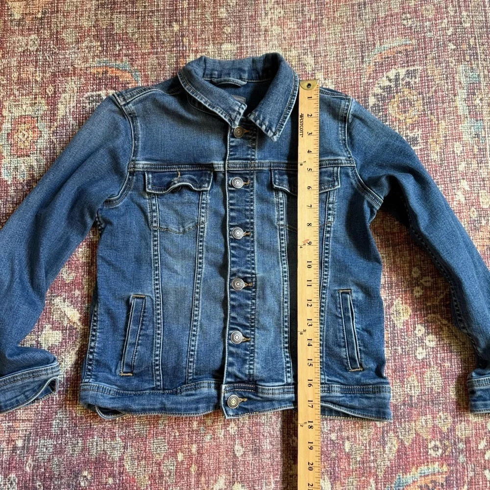 Primary Kids size 10 Classic Blue Denim Jacket